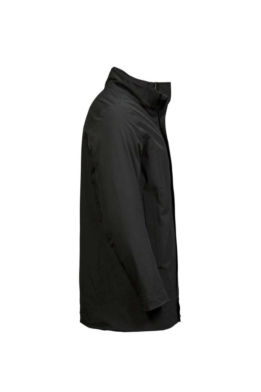 Coats, Jackets & Blazers * | Tee Jays Mens All Weather Parka ( ) Black