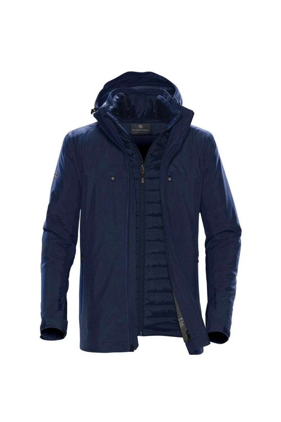 Coats, Jackets & Blazers * | Stormtech Mens Matrix System Jacket ( ) Navy/Navy