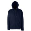 Coats, Jackets & Blazers * | Of The Loom Fruit Of The Loom Mens Hooded Sweatshirt Jacket ( ) Deep Navy