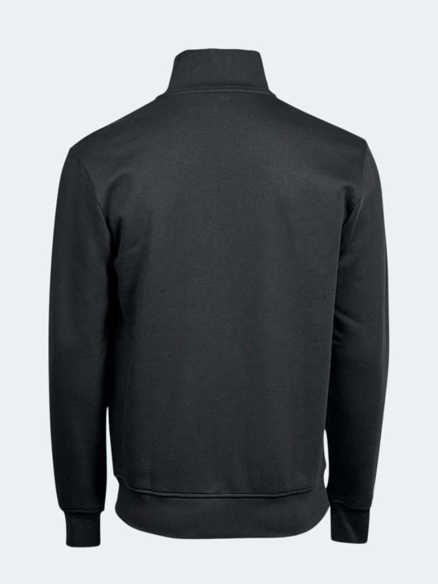 Coats, Jackets & Blazers * | Tee Jays Mens Full Zip Jacket Black