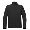 Coats, Jackets & Blazers * | Stormtech Mens Orbiter Softshell ( ) Black/Carbon