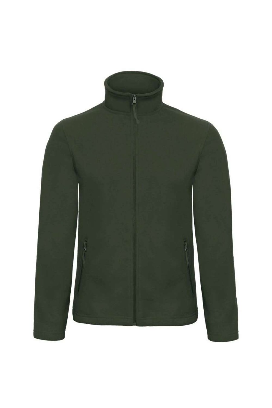 Coats, Jackets & Blazers * | B&C B&C Collection Mens Id 501 Microfleece Jacket ( ) Forest Green