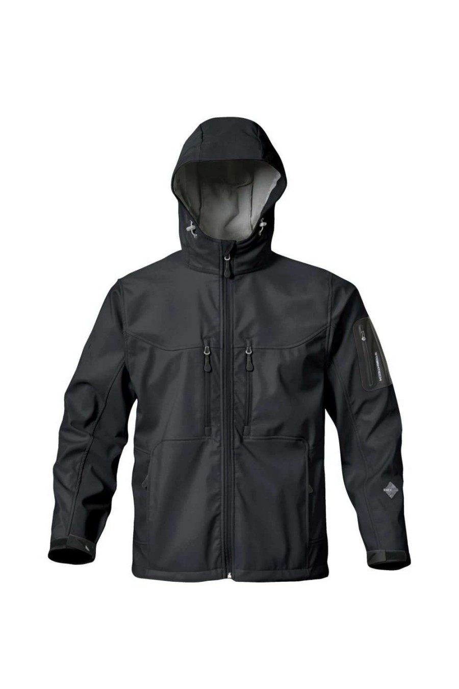 Coats, Jackets & Blazers * | Stormtech Mens Premium Epsilon H2Xtreme Water Resistant Breathable Jacket ( ) Black