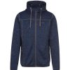 Coats, Jackets & Blazers * | Trespass Mens Odeno B Marl Fleece Hoodie Navy