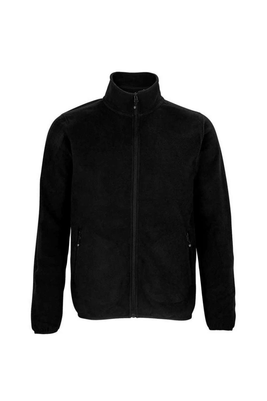 Coats, Jackets & Blazers * | Sols Mens Factor Recycled Fleece Jacket Black