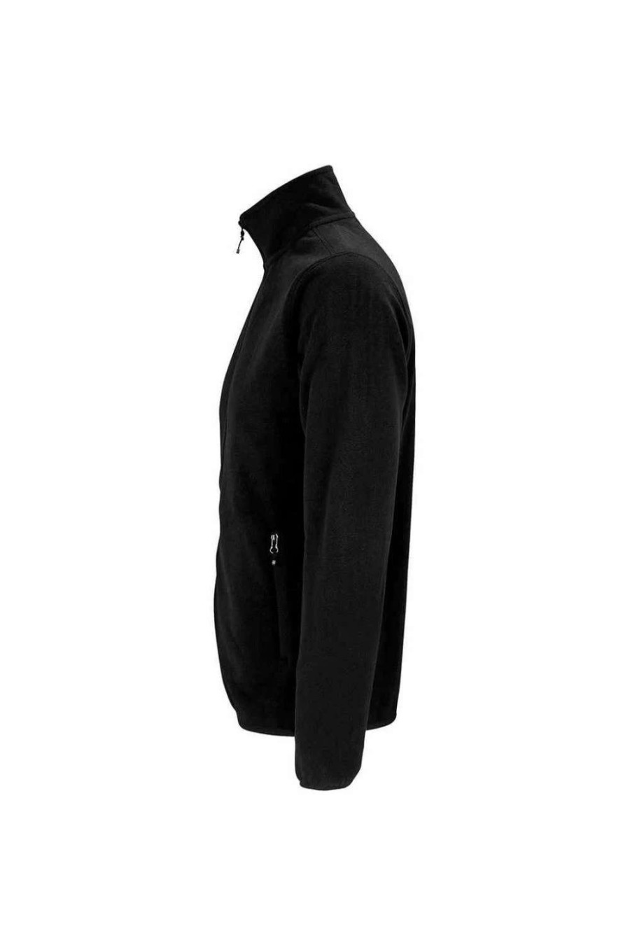 Coats, Jackets & Blazers * | Sols Mens Factor Recycled Fleece Jacket Black