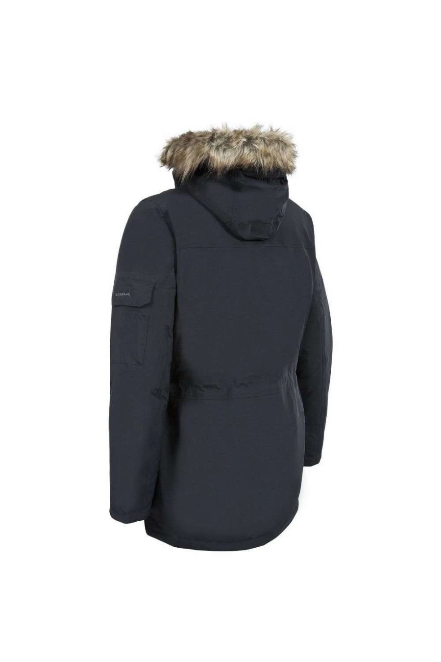 Coats, Jackets & Blazers * | Trespass Mens Highland Waterproof Parka Jacket Black