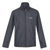 Coats, Jackets & Blazers * | Regatta Mens Cera V Wind Resistant Soft Shell Jacket Seal Grey Marl