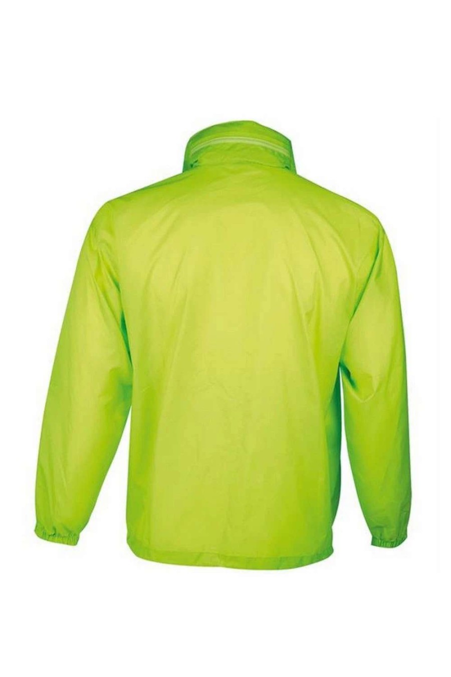 Coats, Jackets & Blazers * | Sols Unisex Surf Windbreaker Lightweight Jacket ( ) Neon Green