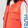 Coats, Jackets & Blazers * | Hudson Jeans Onion Quilted Vest Army Orange