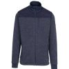 Coats, Jackets & Blazers * | Trespass Mens Farlowton Fleece Jacket ( ) Navy/Grey Melange