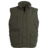 Coats, Jackets & Blazers * | B&C B&C Mens Explorer Full Zip Water Repellent Bodywarmer/Gilet ( ) Olive