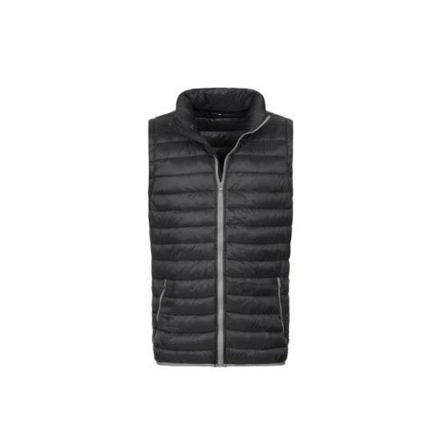 Coats, Jackets & Blazers * | Stedman Active Mens Active Padded Vest ( ) Coats, Jackets & Blazers Black Opal