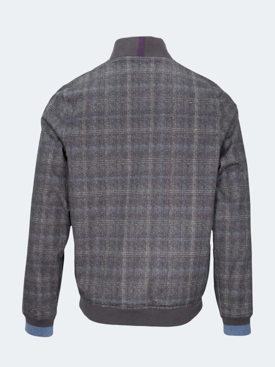 Coats, Jackets & Blazers * | Lords Of Harlech Of Harlech Lancaster Lords Tweed Grey