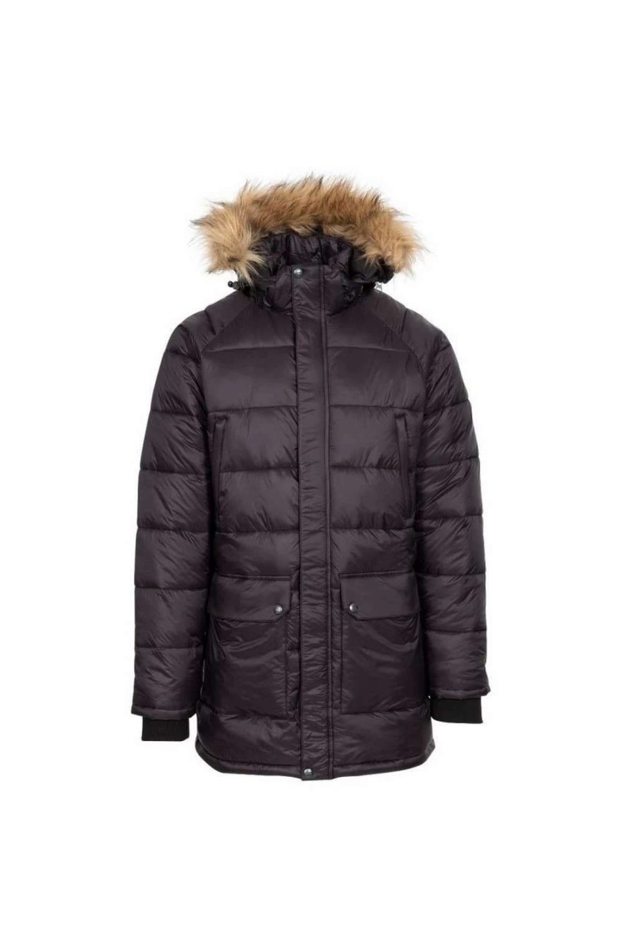 Coats, Jackets & Blazers * | Trespass Mens Waldridgeton Padded Jacket ( ) Black