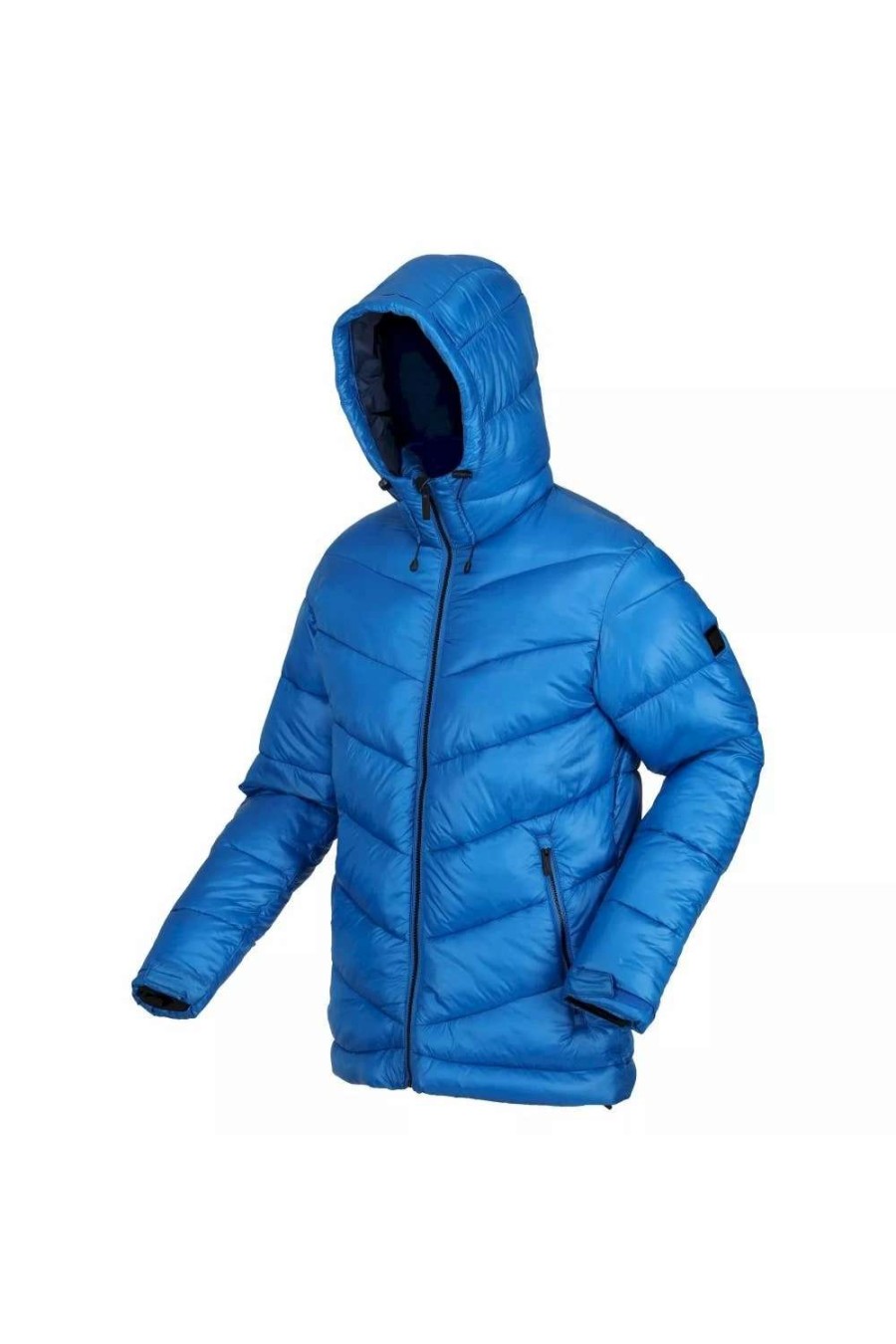 Coats, Jackets & Blazers * | Regatta Mens Toploft Ii Hooded Padded Jacket Skydiver Blue