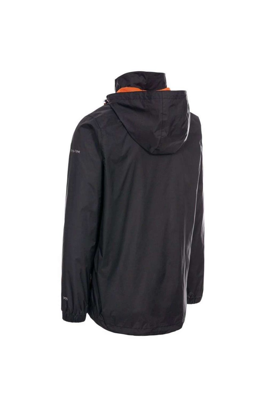 Coats, Jackets & Blazers * | Trespass Mens Briar Waterproof Jacket Black