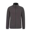 Coats, Jackets & Blazers * | Mountain Warehouse Bernard Windproof Fleece Jacket Dark Grey