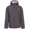 Coats, Jackets & Blazers * | Trespass Mens Rakenfard Waterproof Jacket ( ) Dark Gray