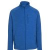 Coats, Jackets & Blazers * | Trespass Mens Brolin Dlx Fleece Jacket ( ) Blue Marl