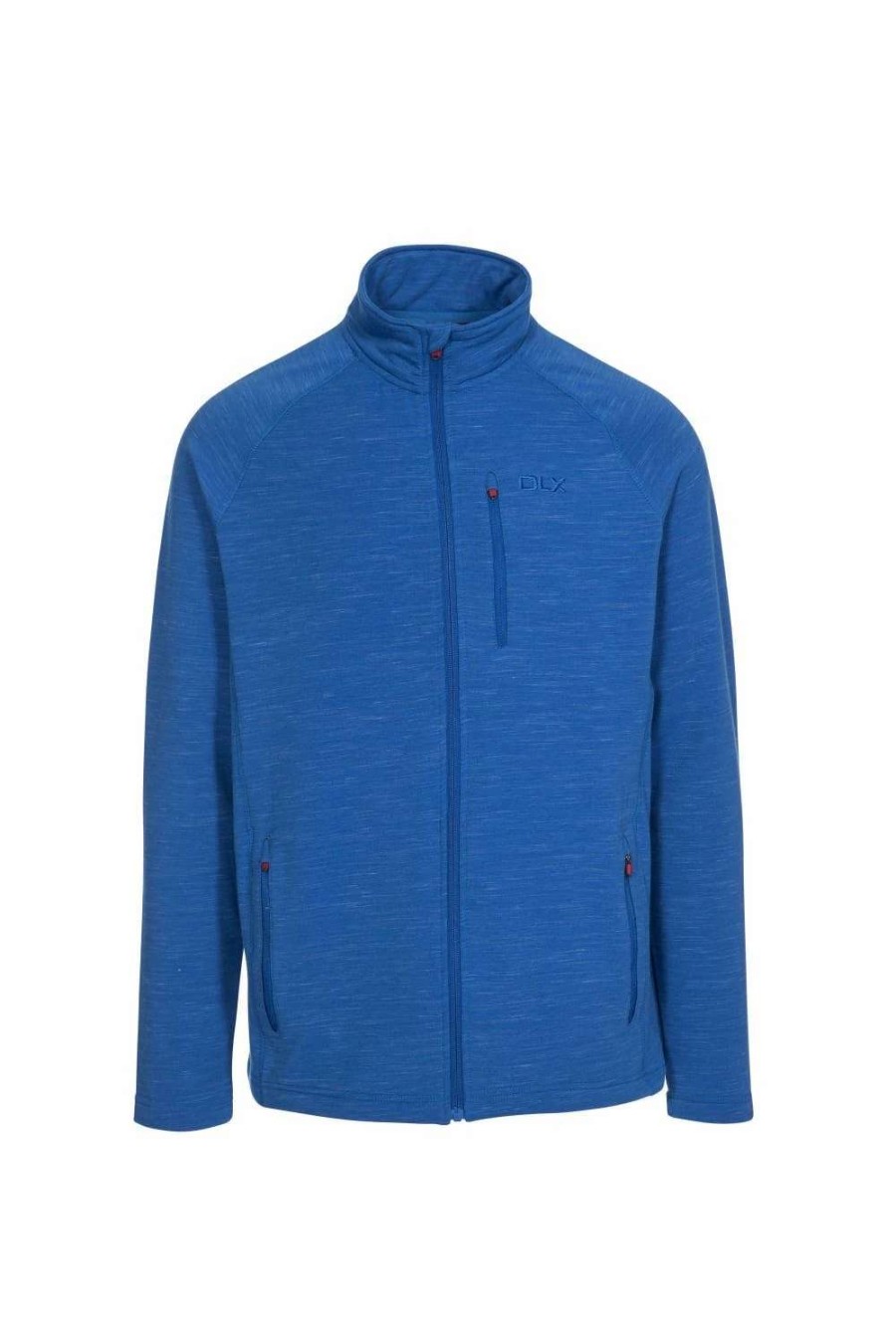 Coats, Jackets & Blazers * | Trespass Mens Brolin Dlx Fleece Jacket ( ) Blue Marl