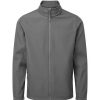 Coats, Jackets & Blazers * | Premier Mens Recycled Wind Resistant Soft Shell Jacket Dark Grey