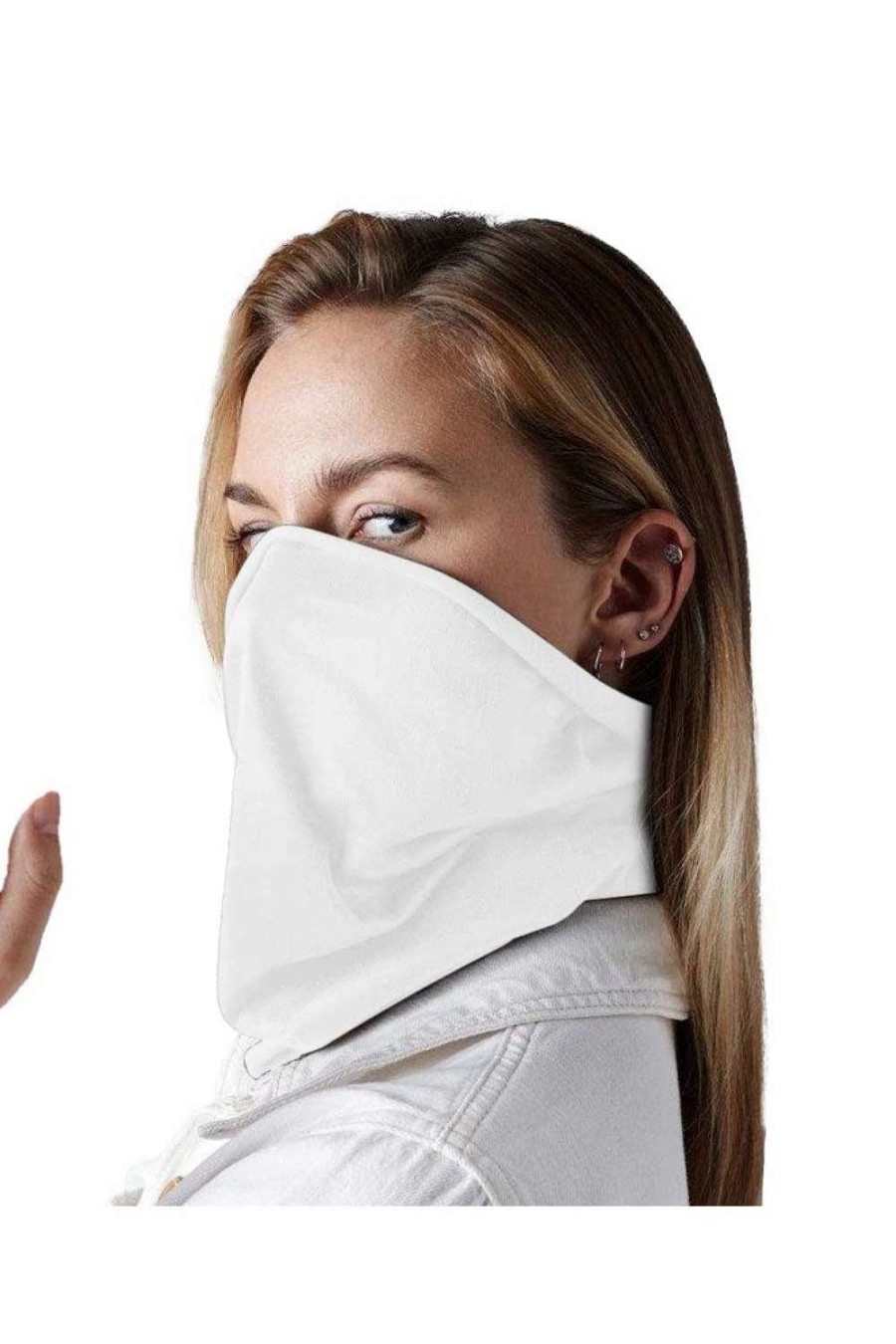 Masks * | Beechfield Morf Recycled Snood ( ) Off White