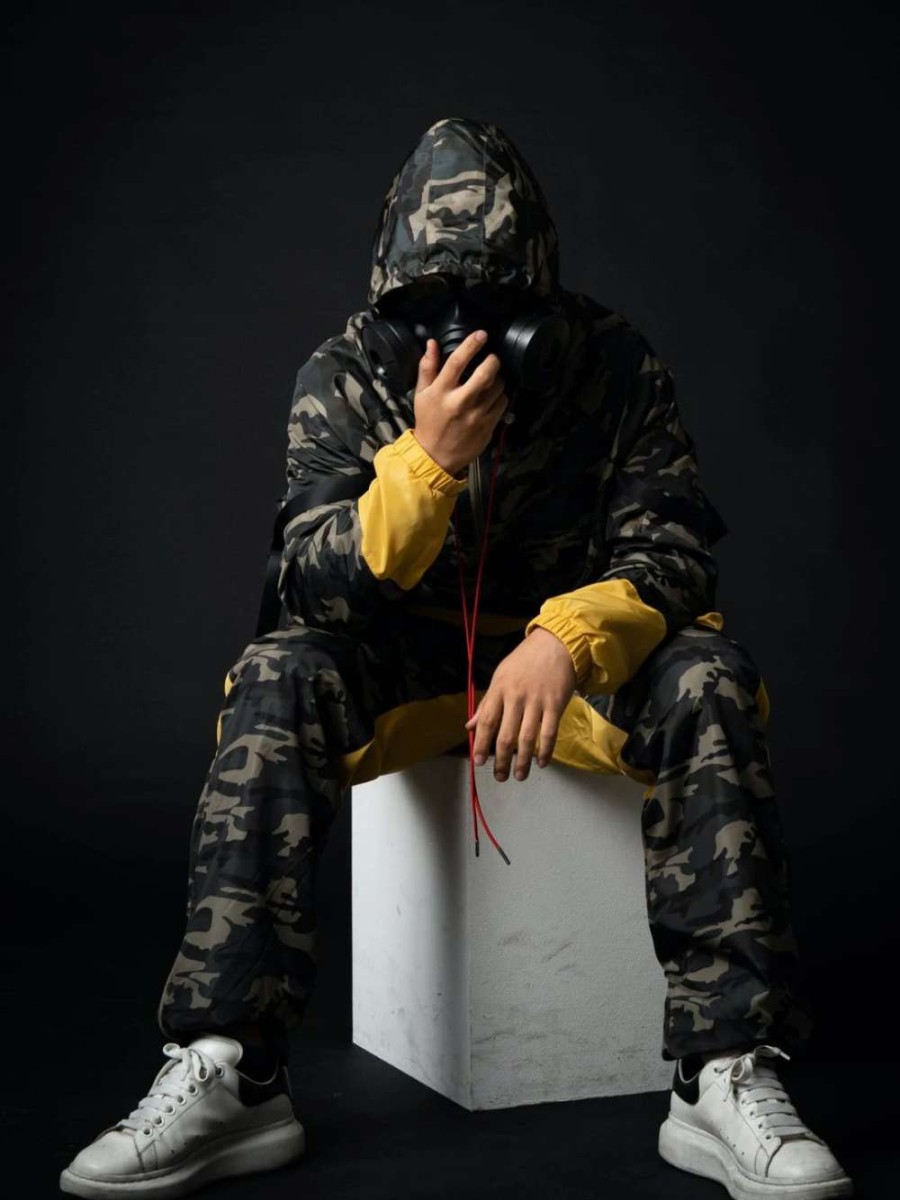 Coats, Jackets & Blazers * | Konus Blank State Men'S Anorak In Camo