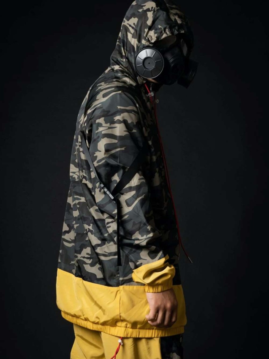 Coats, Jackets & Blazers * | Konus Blank State Men'S Anorak In Camo