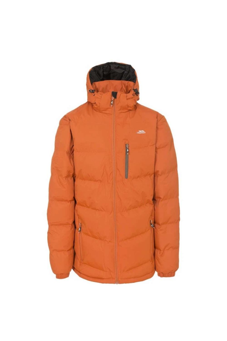 Coats, Jackets & Blazers * | Trespass Mens Blustery Padded Jacket Burnt Orange