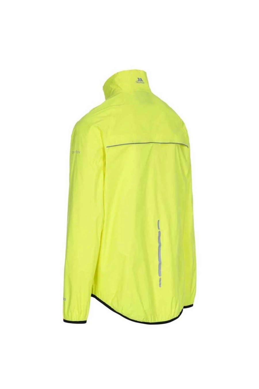 Coats, Jackets & Blazers * | Trespass Retract Mens Hi-Vis Packaway Waterproof Jacket. ( ) Hi Visibility Yellow