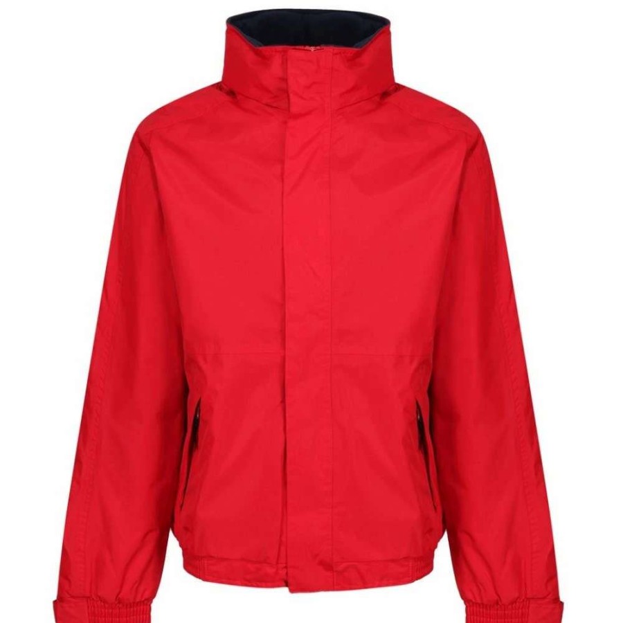 Coats, Jackets & Blazers * | Regatta Dover Waterproof Windproof Jacket (Thermo-Guard Insulation) ( ) Classic Red/Navy