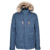 Coats, Jackets & Blazers * | Trespass Mens King Peak Waterproof Jacket ( ) Navy