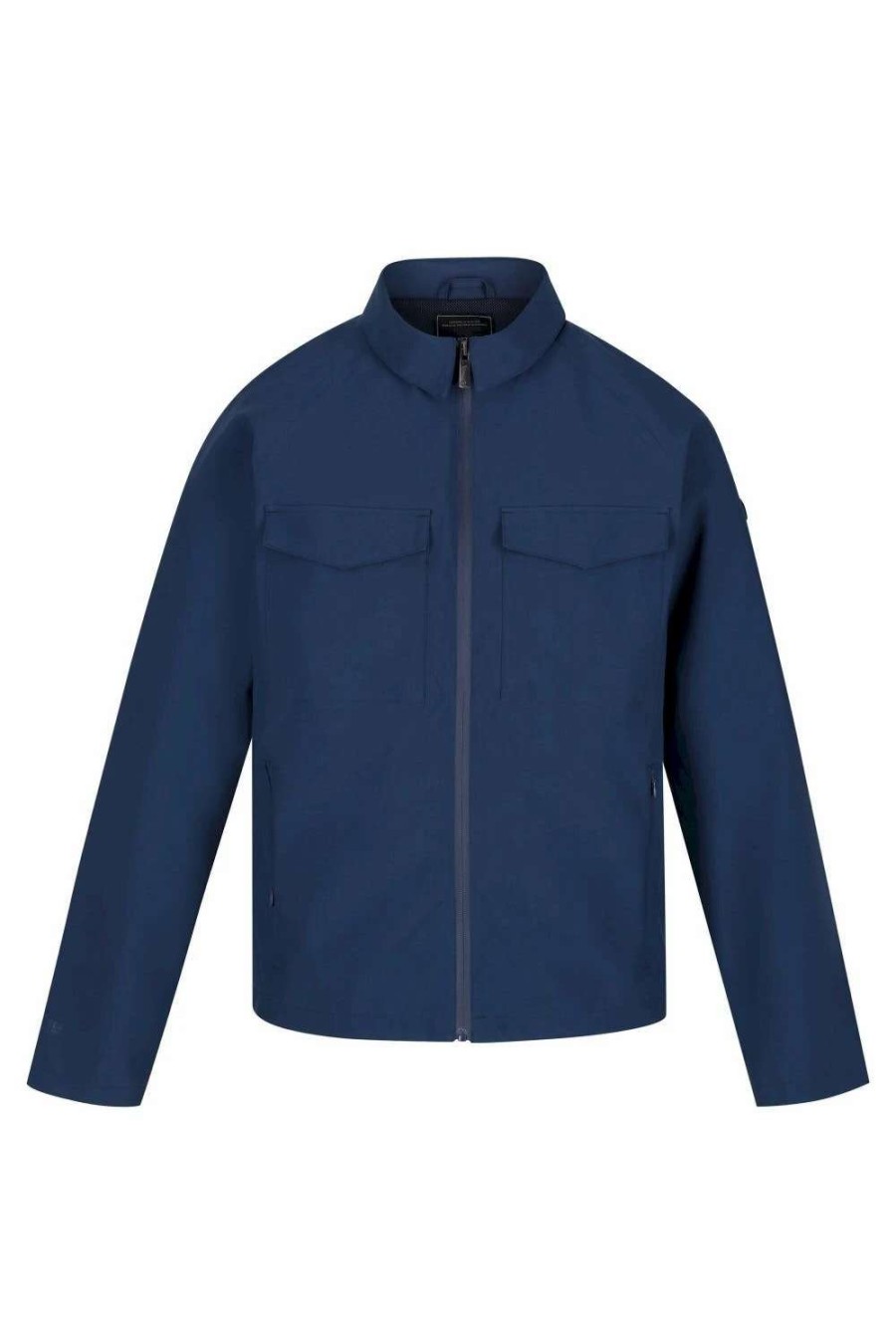 Coats, Jackets & Blazers * | Regatta Mens Walken Waterproof Jacket Dark Denim