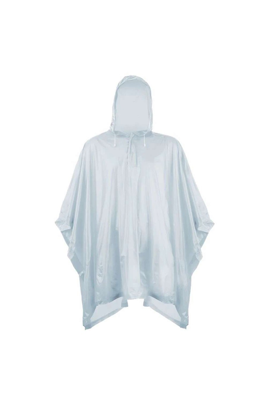 Coats, Jackets & Blazers * | Universal Textiles Kids Hooded Plastic Reusable Poncho ( ) Clear