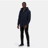 Coats, Jackets & Blazers * | Regatta Mens Asher Waterproof Parka Navy