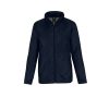 Coats, Jackets & Blazers * | B&C B&C Mens Multi Active Hooded Fleece Lined Jacket ( ) Navy/ Warm Grey