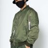 Coats, Jackets & Blazers * | Konus Men'S Basic Ma-1 Flight Jacket In Olive Konus Brand